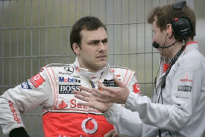 Paffett to stay on as McLaren tester