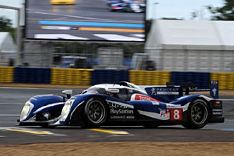 Peugeot's Sarrazin on provisional pole