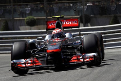 Button: Slippery track hampered me