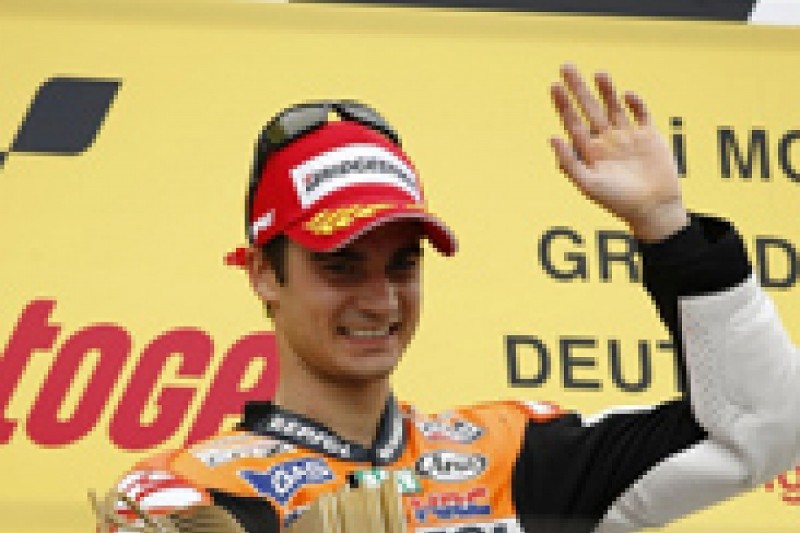 Dani Pedrosa admits his surprise at winning the German Grand Prix