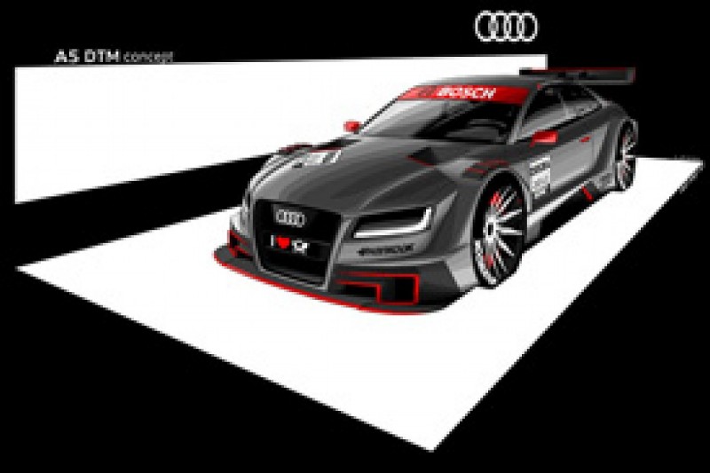 Audi releases images of the A5 its 2012 DTM campaign will be built around