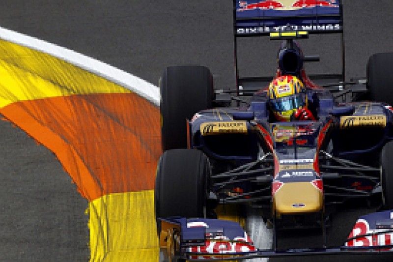 Jaime Alguersuari shrugs off engine problems in European Grand Prix practice