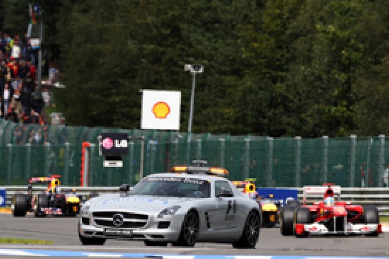Fernando Alonso says Belgian GP safety car helped Sebastian Vettel to win