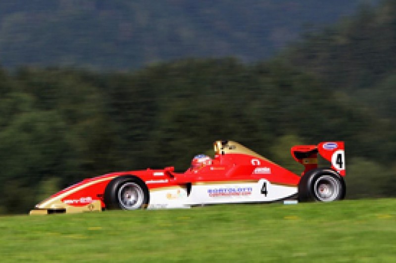 Mirko Bortolotti flies to Formula 2 race two pole in Austria