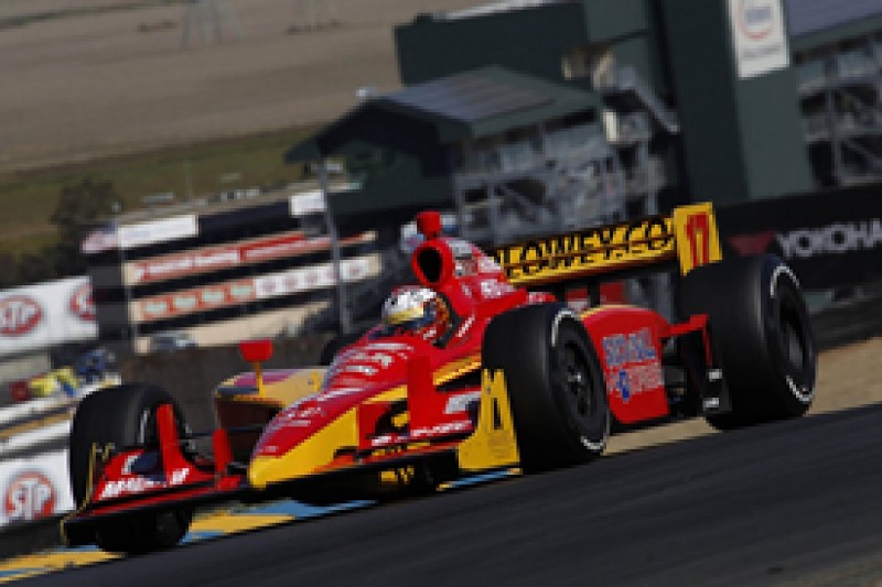 Martin Plowman sets pace in second IndyCar practice at Sears Point