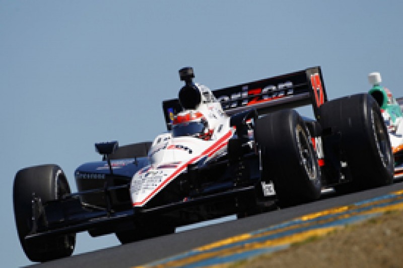 Will Power leads a Penske clean sweep of the top three in IndyCar qualifying at Sears Point