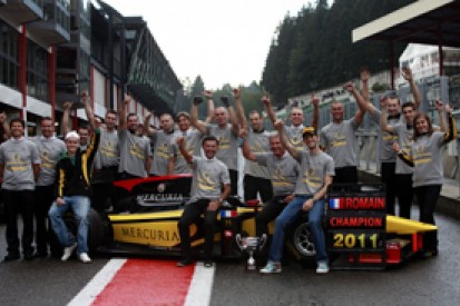 Romain Grosjean pays tribute to DAMS team after winning GP2 crown