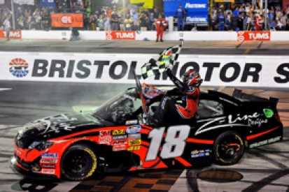 Kyle Busch sets Nationwide win record with 50th series triumph at Bristol