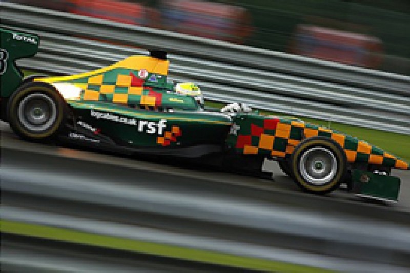 James Calado leads all-ART GP3 front row in wet/dry Spa session