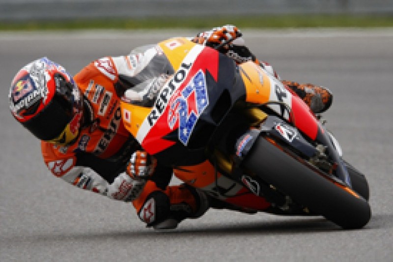 Casey Stoner fastest in second Indianapolis Grand Prix practice session