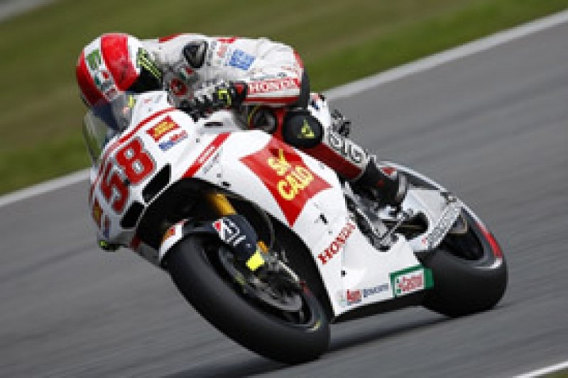 Marco Simoncelli delighted to secure maiden MotoGP podium finish at Brno