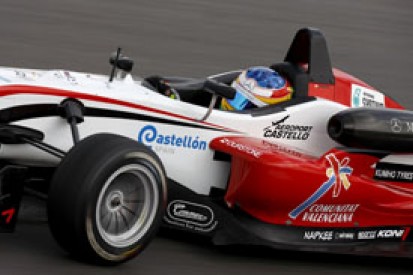Roberto Merhi keeps pole for the Masters of Formula 3, as Marco Wittmann tops wet second qualifying