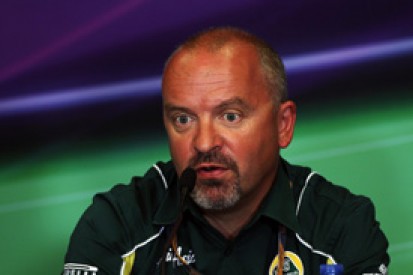 Mike Gascoyne confident team Lotus will be a midfield runner in 2012