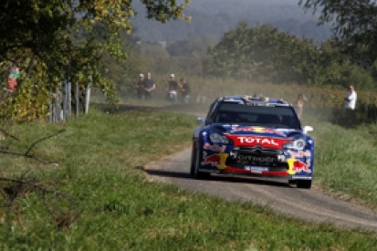 Sebastien Ogier pulls out small lead over Dani Sordo in France