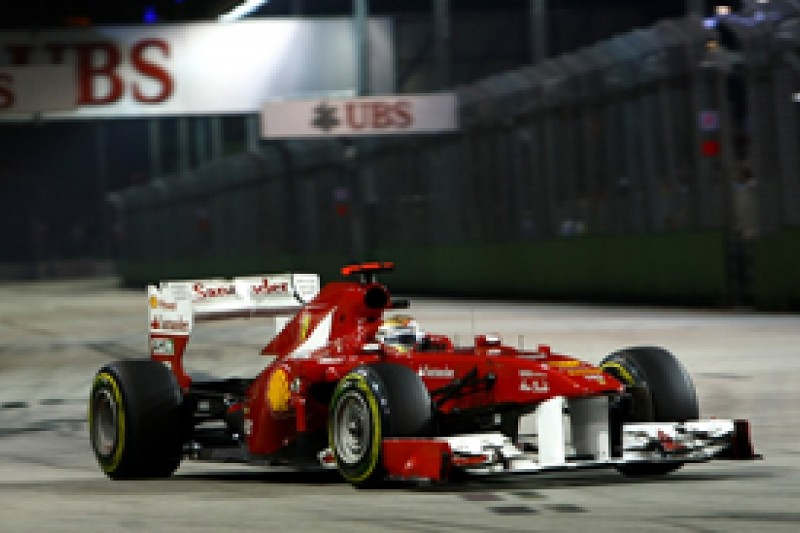 Ferrari admits its car is no match for the Red Bull or McLaren