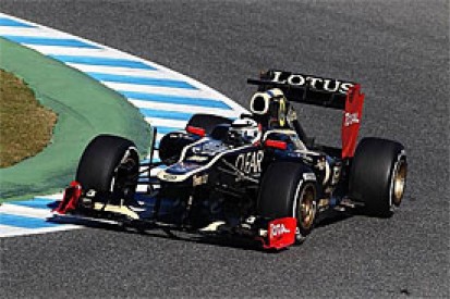 Kimi Raikkonen goes quickest for Lotus in first F1 test of 2012