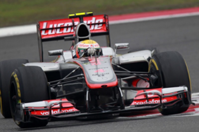 Lewis Hamilton heads McLaren 1-2 in final Chinese Grand Prix practice at Shanghai