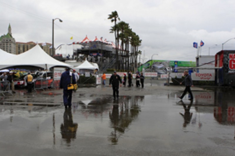 Second IndyCar practice at Long Beach washed out due to bad weather
