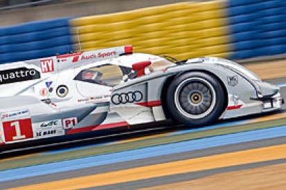 Lotterer puts #1 Audi e-tron on top by 1.3 seconds in Le Mans opening practice