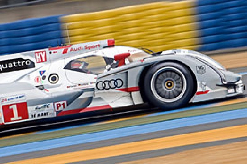 Lotterer puts #1 Audi e-tron on top by 1.3 seconds in Le Mans opening practice