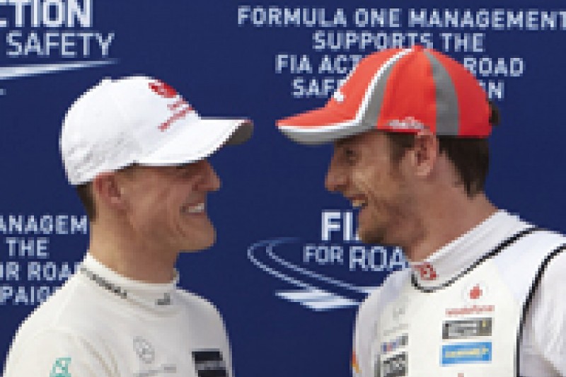 Jenson Button says critics of Michael Schumacher should understand the demands of becoming competitive again