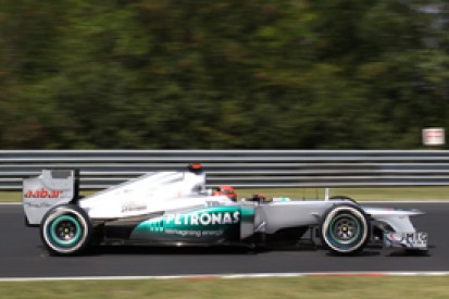 Michael Schumacher says Mercedes is simply not competitive following Hungarian Grand Prix qualifying