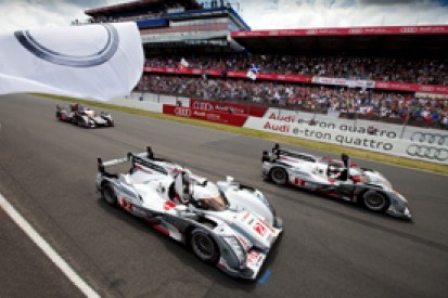 Audi dismisses reports that the hybrid system on its Le Mans-winning R18 failed early in the race