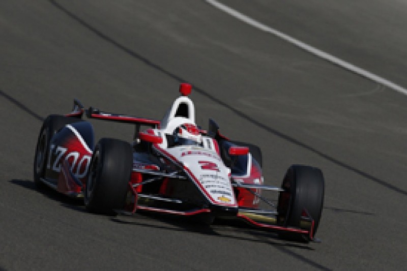 Fontana IndyCar: Ryan Briscoe leads practice for Penske