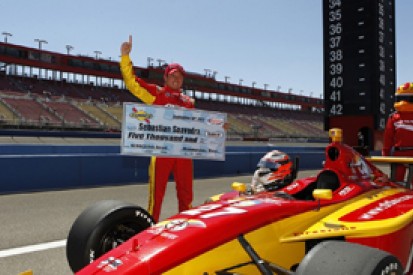 Fontana Indy Lights: Sebastian Saavedra claims pole
