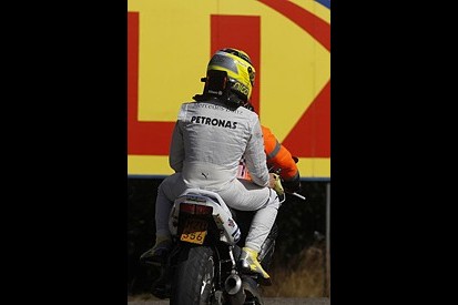 Belgian Grand Prix: Nico Rosberg blames himself for Spa Q1 exit