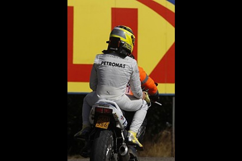 Belgian Grand Prix: Nico Rosberg blames himself for Spa Q1 exit