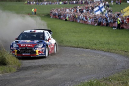 Sebastien Loeb holds Rally Finland lead ahead of Citroen team-mate Mikko Hirvonen