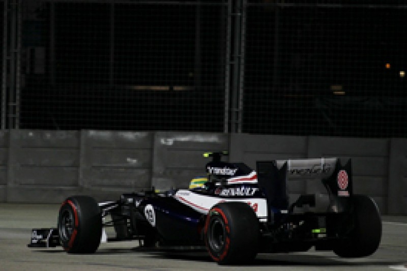 Singapore GP: Williams driver Bruno Senna to start 22nd after five-place gearbox penalty