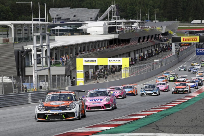 Porsche-Carrera-Cup Spielberg: Vierter Saisonsieg für Larry ten Voorde