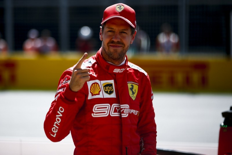 Erleichterter Vettel macht aus Interviews eine Comedy-Show