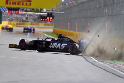 Haas doppelt gestraft: Magnussen nach Crash mit Boxengassen-Start