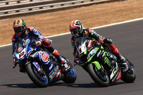 WSBK Jerez Lauf 2: Michael van der Mark gewinnt, Alvaro Bautista stürzt