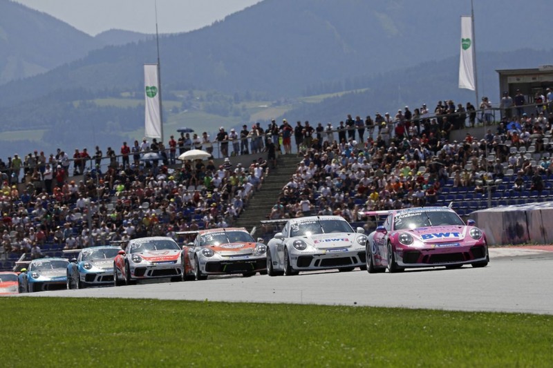 Porsche-Carrera-Cup Spielberg: Erster Sieg für Julien Andlauer