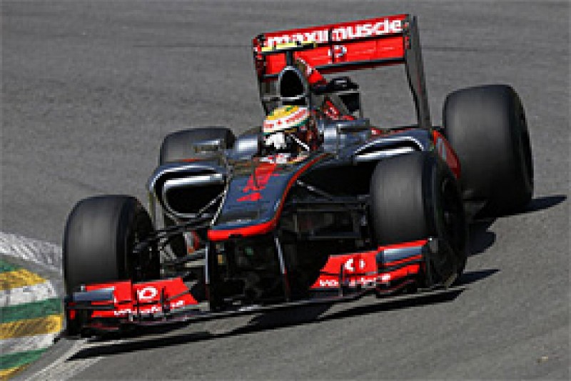 Brazilian GP: Lewis Hamilton tops opening practice from Vettel