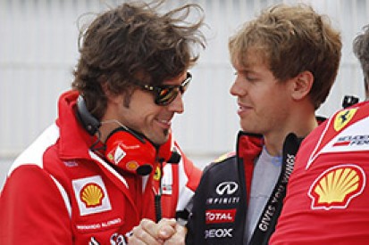 Vettel says he and Alonso are equally worthy of 2012 F1 crown