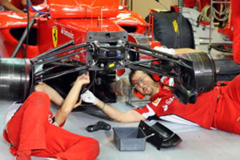 Abu Dhabi GP: Ferrari breaks curfew for second night running