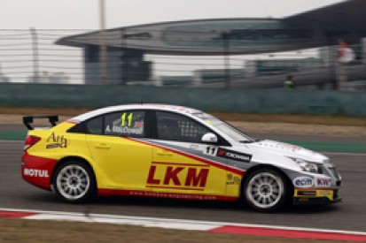 Shanghai WTCC: Alex MacDowall leads Friday test