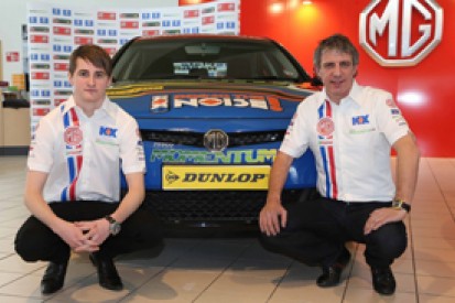 Sam Tordoff joins Jason Plato at MG works team for BTCC