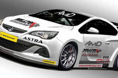 New Vauxhall Astra heads to the BTCC for 2013
