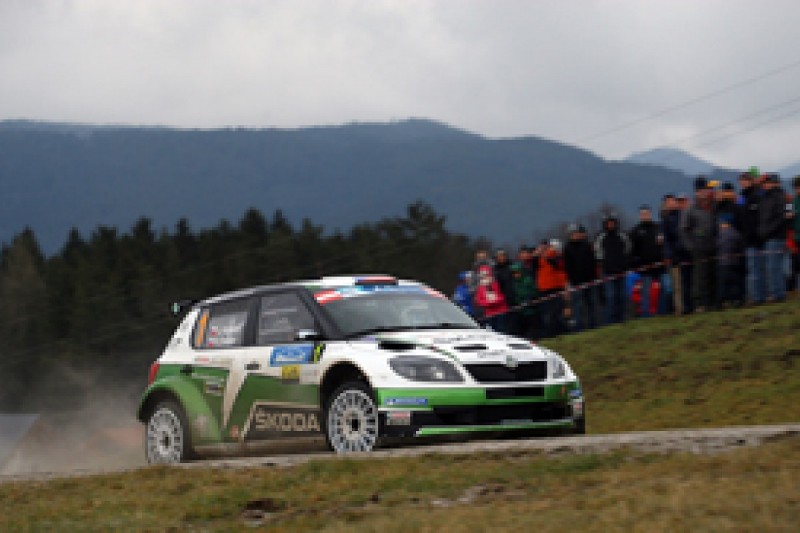 ERC Janner Rally: Jan Kopecky leads in Austria