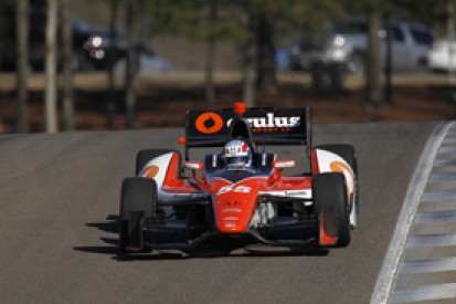 Barber IndyCar: Tristan Vautier sets practice pace then goes off