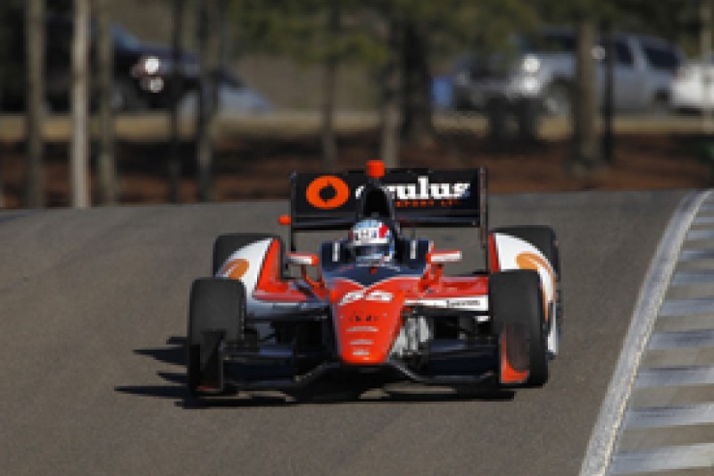 Barber IndyCar: Tristan Vautier sets practice pace then goes off