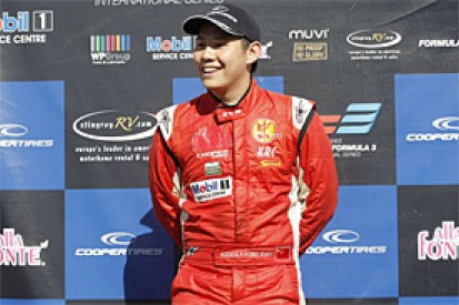 Adderly Fong joins Status' GP3 line-up