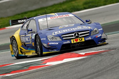 Barcelona DTM test: Paffett keeps Mercedes on top