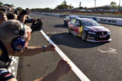 Hidden Valley V8 Supercars: Lowndes fends off Winterbottom for victory